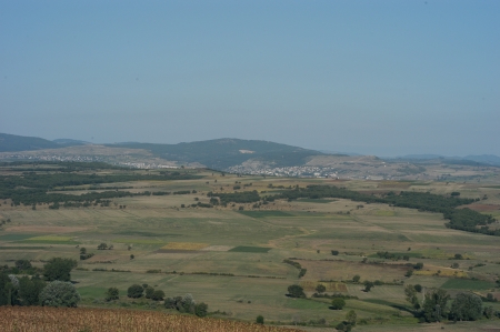 View from the tumulus